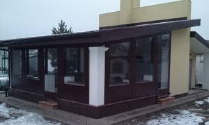 прозорі штори для альтанки, панелі пвх